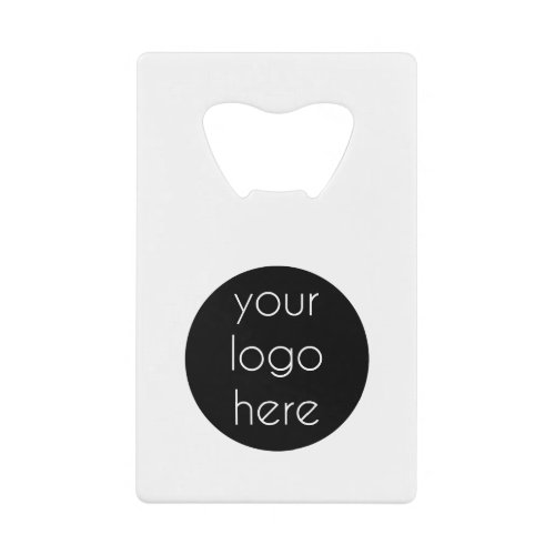 Promotional Business Company Logo Customer Gifts   Credit Card Bottle Opener