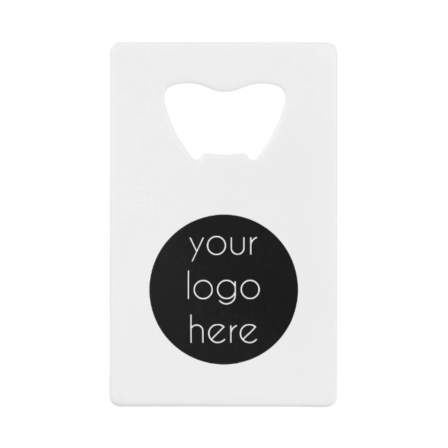 Promotional Business Company Logo Customer Gifts   Credit Card Bottle Opener (Front)