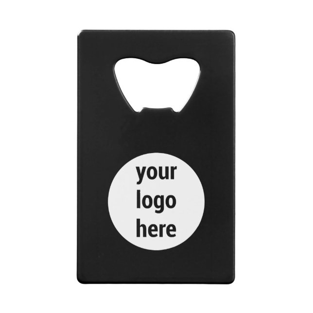 Promotional Business Company Logo Customer Gifts   Credit Card Bottle Opener (Front)