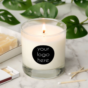 Promotional Business Company Logo Customer Gifts   Scented Candle