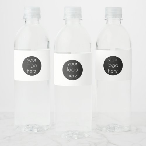 Promotional Business Company Logo Customer Gifts  Water Bottle Label