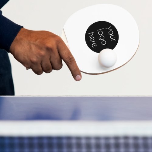 Promotional Business Company Logo Table Tennis Ping Pong Paddle