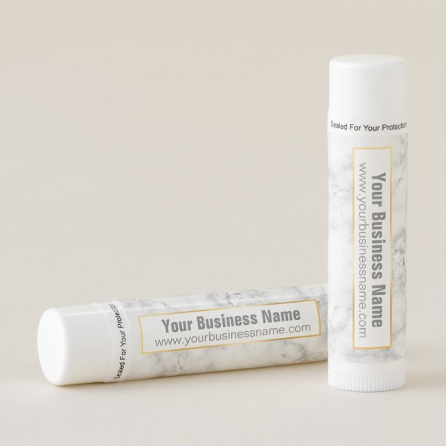 Promotional Business Lip Balm (Front)