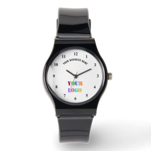 Promotional Business Logo Branded Watch Example