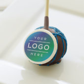 Promotional Business Logo Company Branded Cake Pops (Front Insitu)
