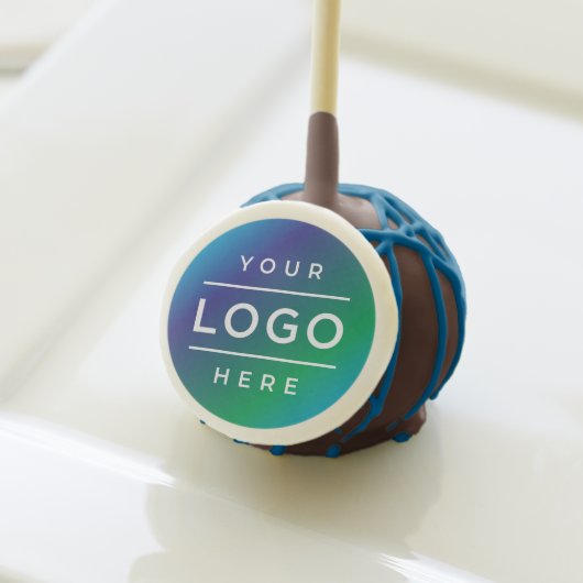 Promotional Business Logo Company Branded Cake Pops (Front Insitu)