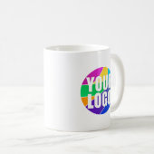 Promotional Business Logo Corporate Giveaway Coffee Mug (Front Right)
