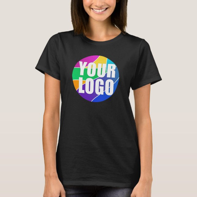 Promotional Business Logo Corporate Giveaway T-Shirt (Front)