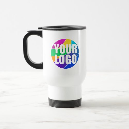 Promotional Business Logo Corporate Giveaway Travel Mug