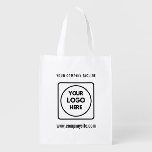 Promotional Business Logo Grocery Branding Design Bag