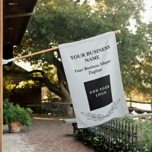 Promotional Business Logo  House Flag (In SItu)