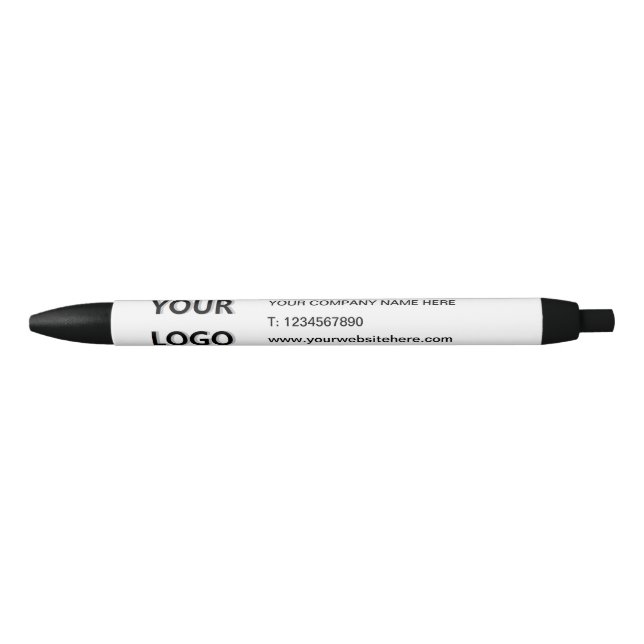 Promotional Business Logo Text Personalized Pen (Front)