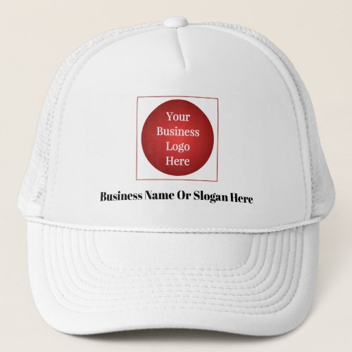 Promotional Business Logo White Hat