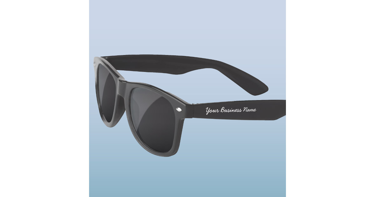 Promotional Business Name Sunglasses | Zazzle