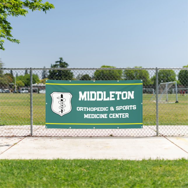 Promotional Business Sign with Logo (Insitu)