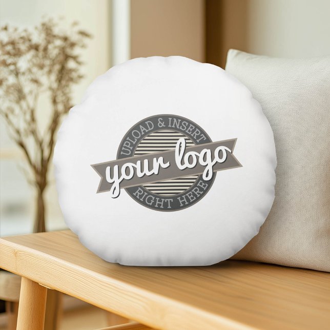 Promotional Business Supplies with Logo Round Pillow (Custom Logo Pillow)