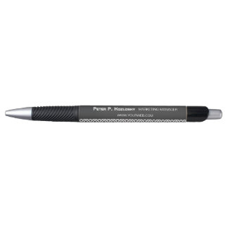 Promotional Businesses Trendy Black White Pattern Pen