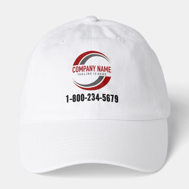 Promotional Cap with Logo (Front)