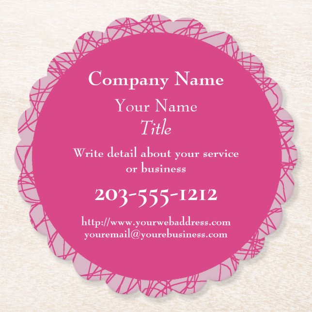 Promotional Coaster you customize - HAMbyWG (Front)