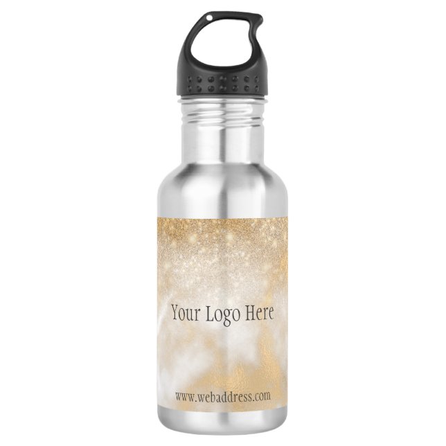 Promotional Company Logo Custom Stainless Steel Water Bottle (Front)