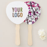 Promotional Custom Hand Fan with Your Logo & Photo