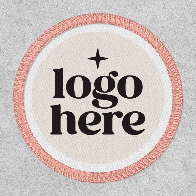 Promotional Custom Logo Round Patch (Front)