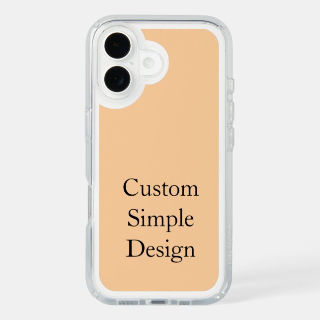 promotional Custom Simple iPhone Case  (Front)