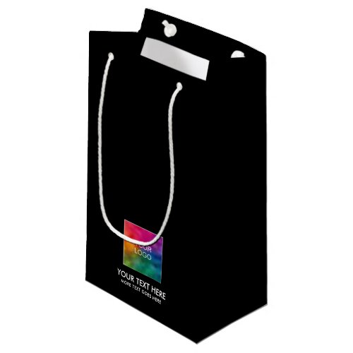 Promotional Custom Template Your Text Logo Here Small Gift Bag
