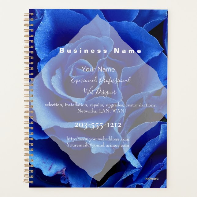 Promotional Daily Planner you customize - HAMbyWG (Front)