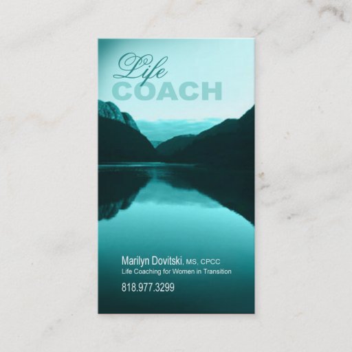 Customizable Promotional for Life Coach Spiritual Counseling Business Card Templates