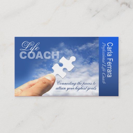 Customizable PROMOTIONAL for Life Coach Spiritual Counseling Business Card Templates
