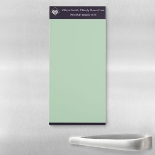 Promotional Gift Caregiver Home Care Logo & Text Magnetic Notepad