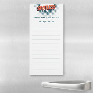 Promotional Gift House Cleaning Service Magnetic Notepad
