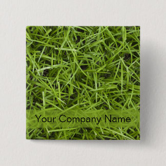 Promotional Green Grass Lawn Service Button