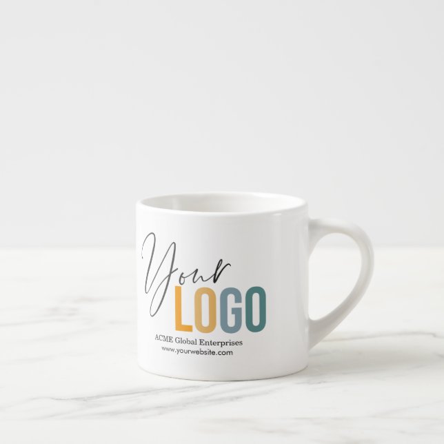 Promotional Item, Espresso Mug with Company Logo (Right)