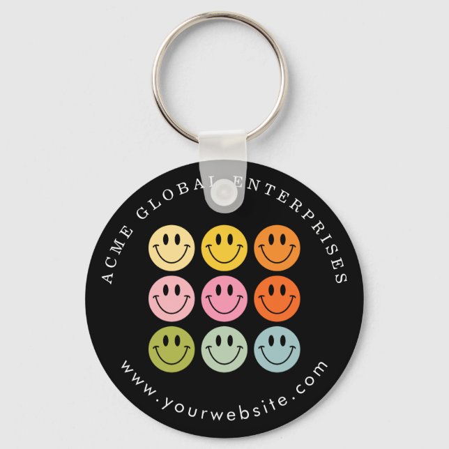 Promotional Items No Minimum Add Your Logo Keychain (Front)