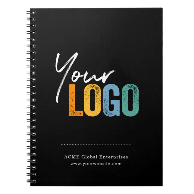 Promotional Items No Minimum, Add Your Logo Notebo Notebook | Zazzle