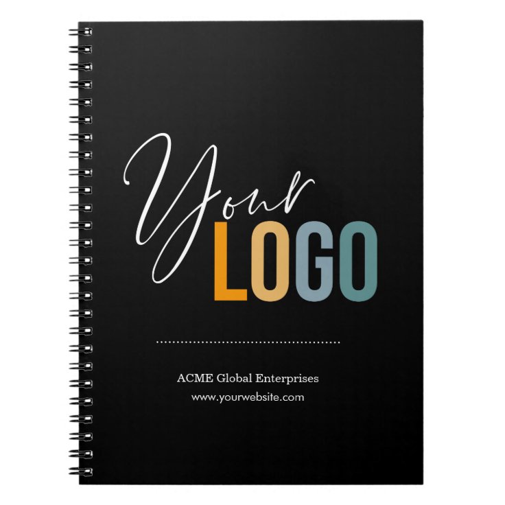 Promotional Items No Minimum, Add Your Logo Notebook Zazzle