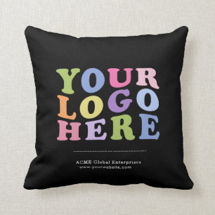Promotional Items No Minimum, Add Your Logo Throw Pillow