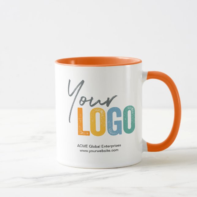 Promotional Items No Minimum, Color Logo Mugs (Right)