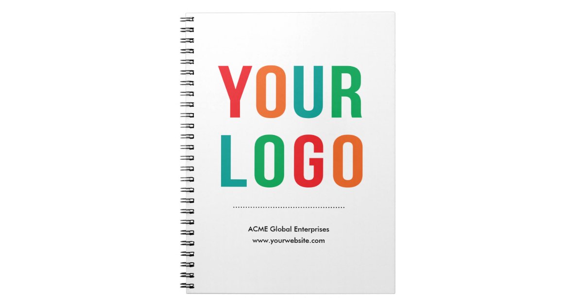 Promotional Items No Minimum, Logo Notebook