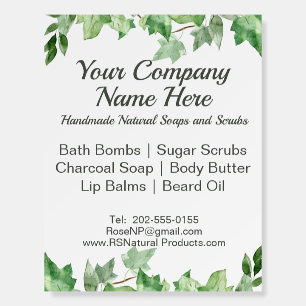 Promotional Ivy Leaves Marketing Foam Board