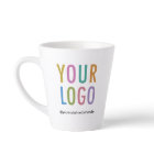 Promotional Latte Mug Custom Business Logo Branded