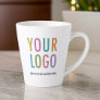 Promotional Latte Mug Custom Business Logo Branded