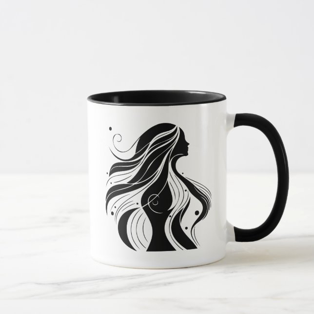 Promotional Latte Mug Custom Business Logo Branded (Right)