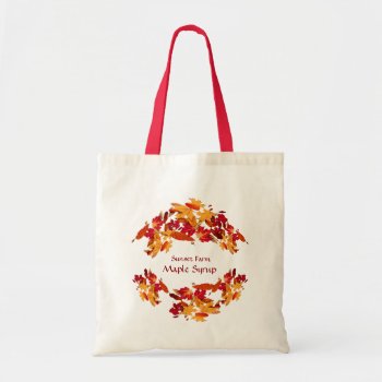 Promotional Maple Syrup Tote Bag by Bebops at Zazzle