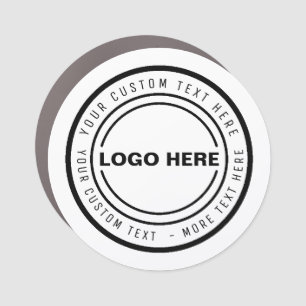 promotional marketing car sticker business logo magnet