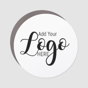 promotional marketing car sticker business logo magnet