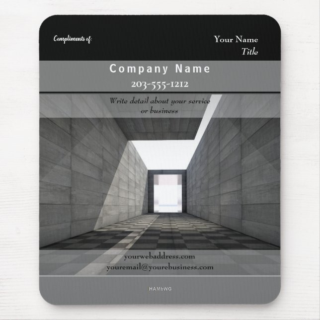 Promotional Mousepad Architecture HAMbyWG (Front)