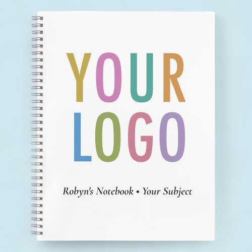 Promotional Notebook Company Logo No Minimum Bulk